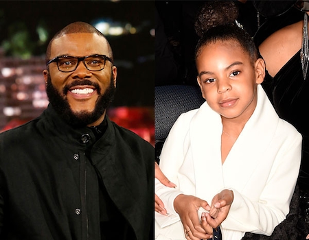 Tyler Perry Refused to Be Outbid by Blue Ivy Carter at an Auction
